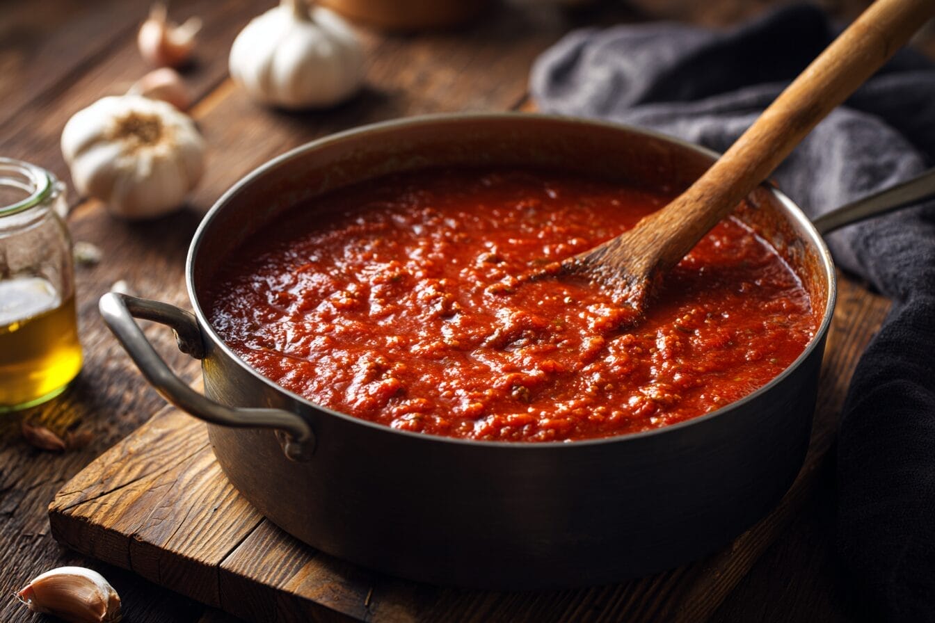 Homemade Spaghetti Sauce With Secret Ingredients
